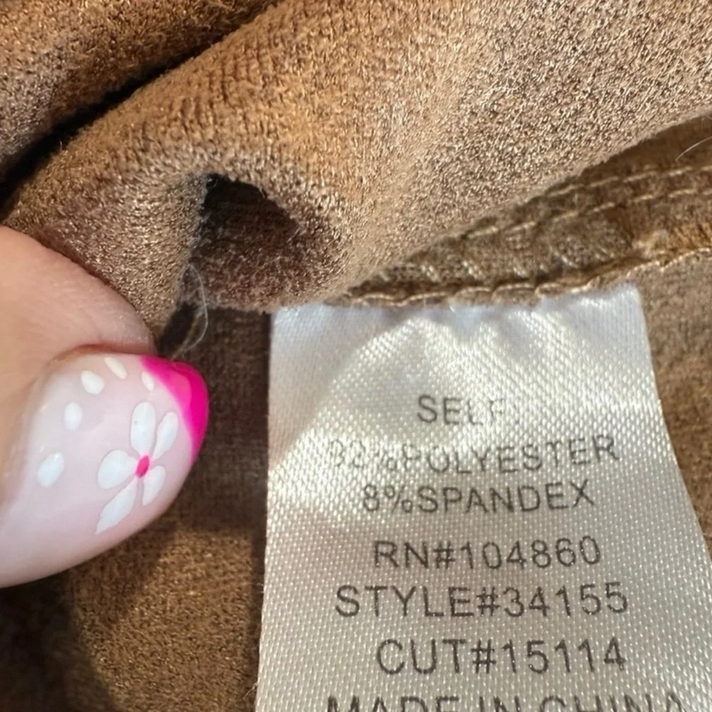 Chloe K Brown Sleeveless Mini Dress